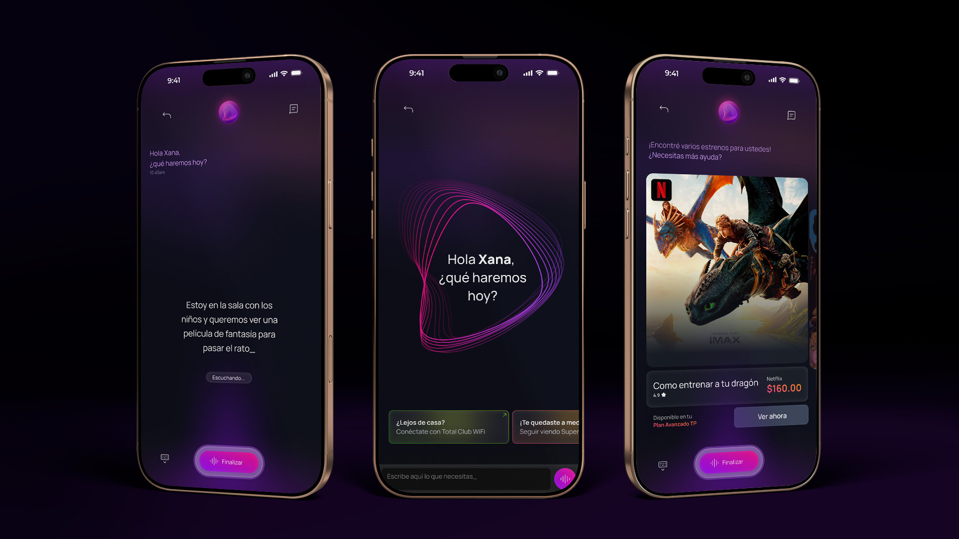 Placeholder del rediseño de experiencia para Live TV